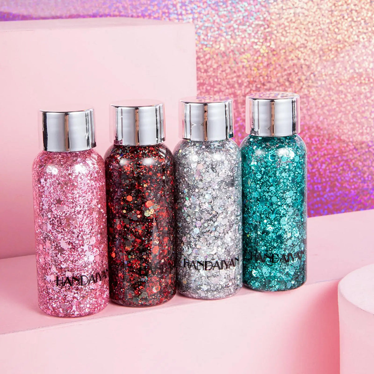 Eelhoe Diamond Glitter Body Gel – Face, Hair & Nails, 9 Colors