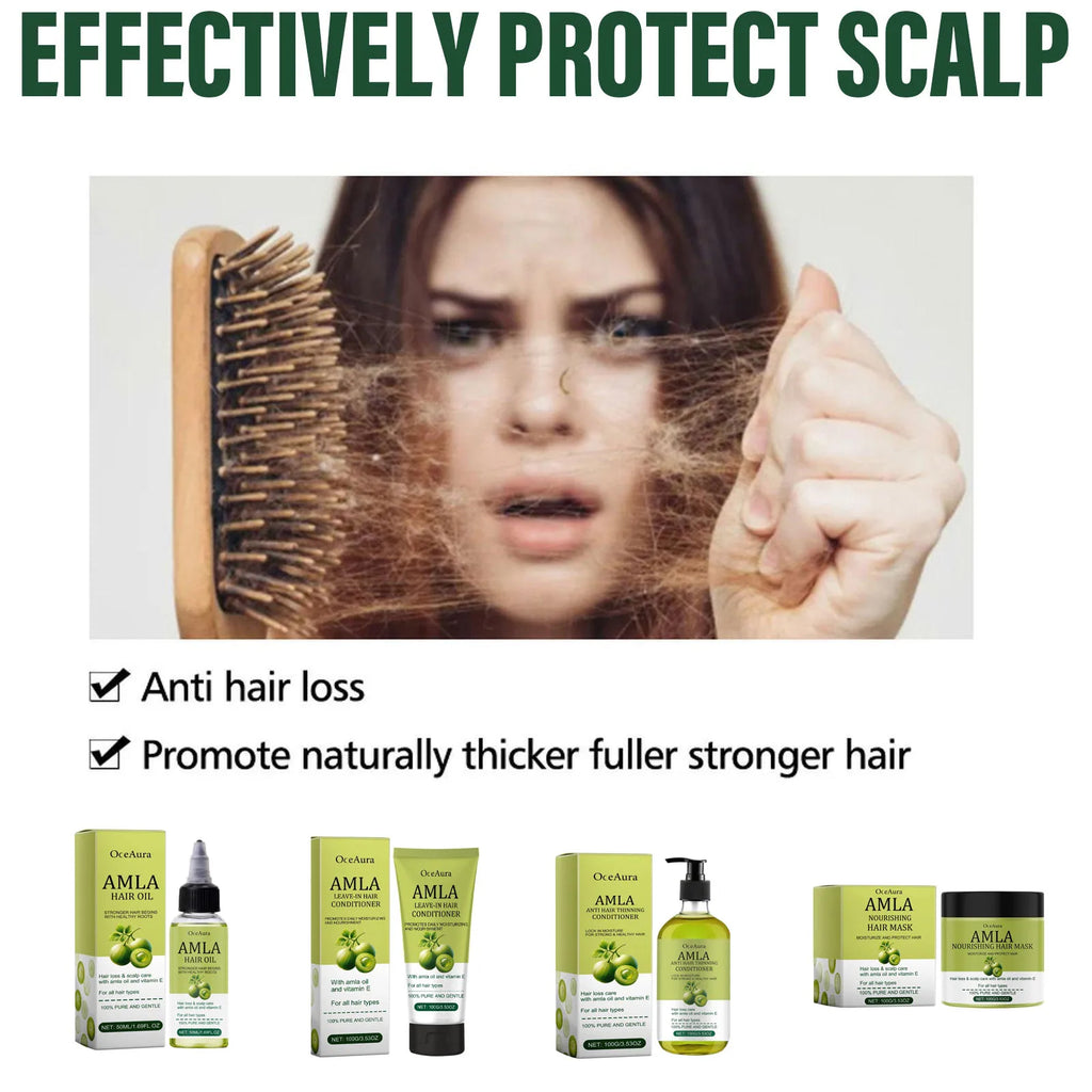 OceAura Amla Oil Hair Mask – Growth, Repair & Frizz Control