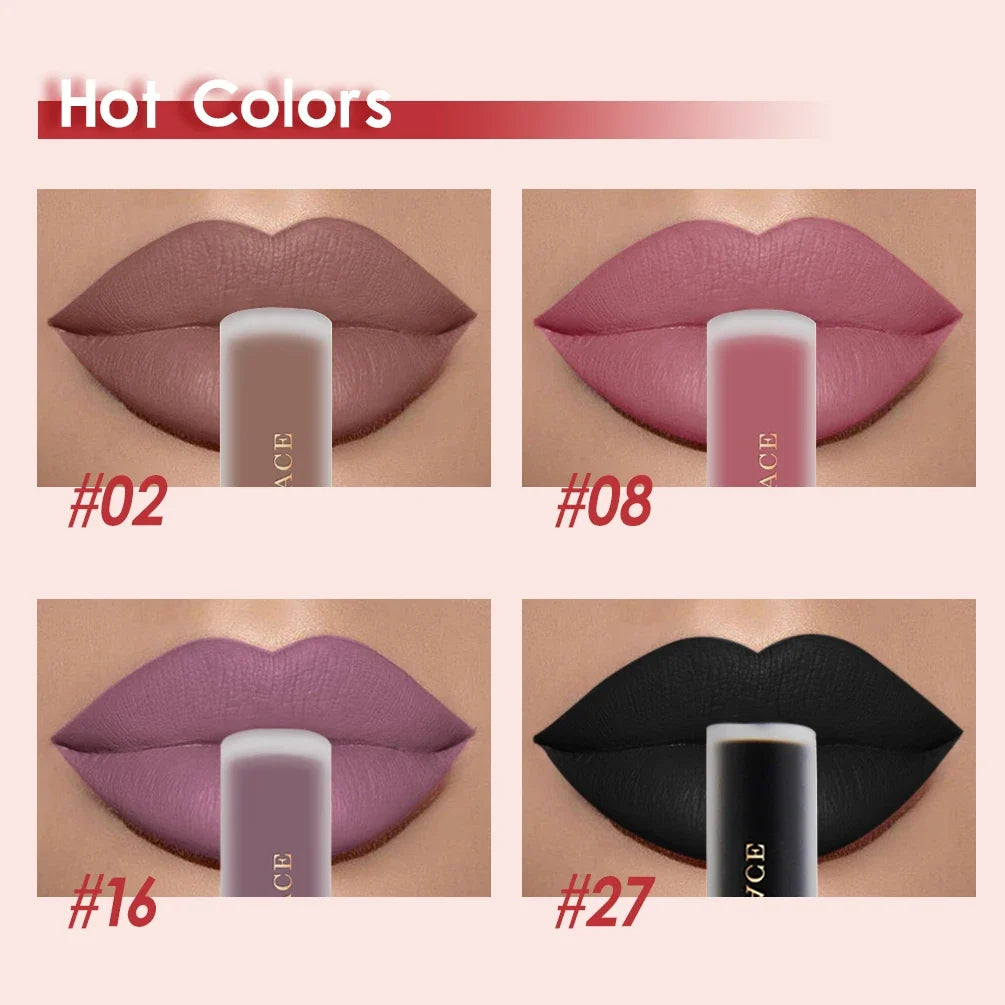 QiBest Matte Liquid Lipstick – Waterproof Long-Lasting Lip Gloss