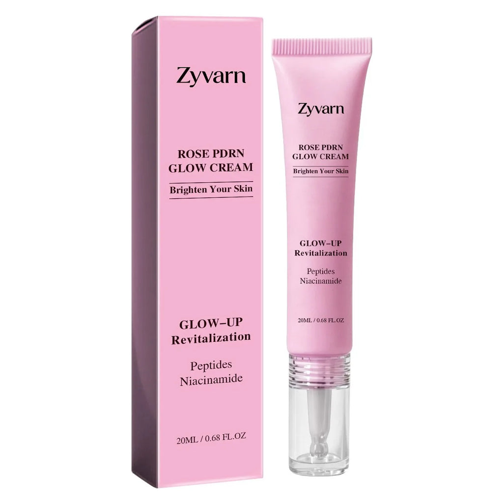 ZYVARN Rose PDRN Glow Boost Cream – Niacinamide & Peptide