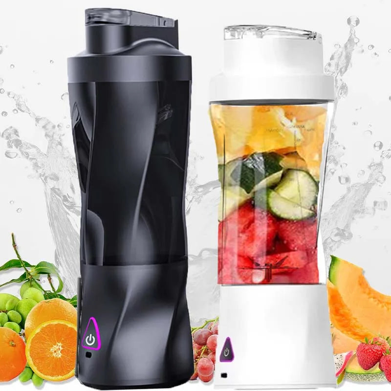 Portable Electric Juicer Blender 700ml | USB Rechargeable 6-Blade