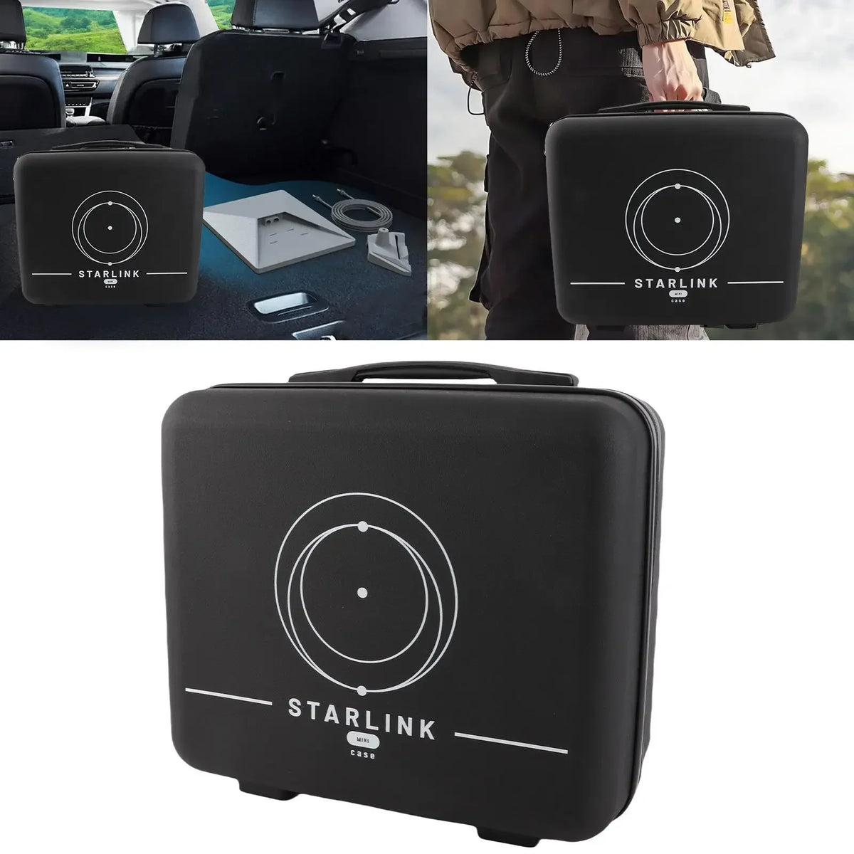 Hard Protective Carrying Case Starlink Mini Waterproof Luggage