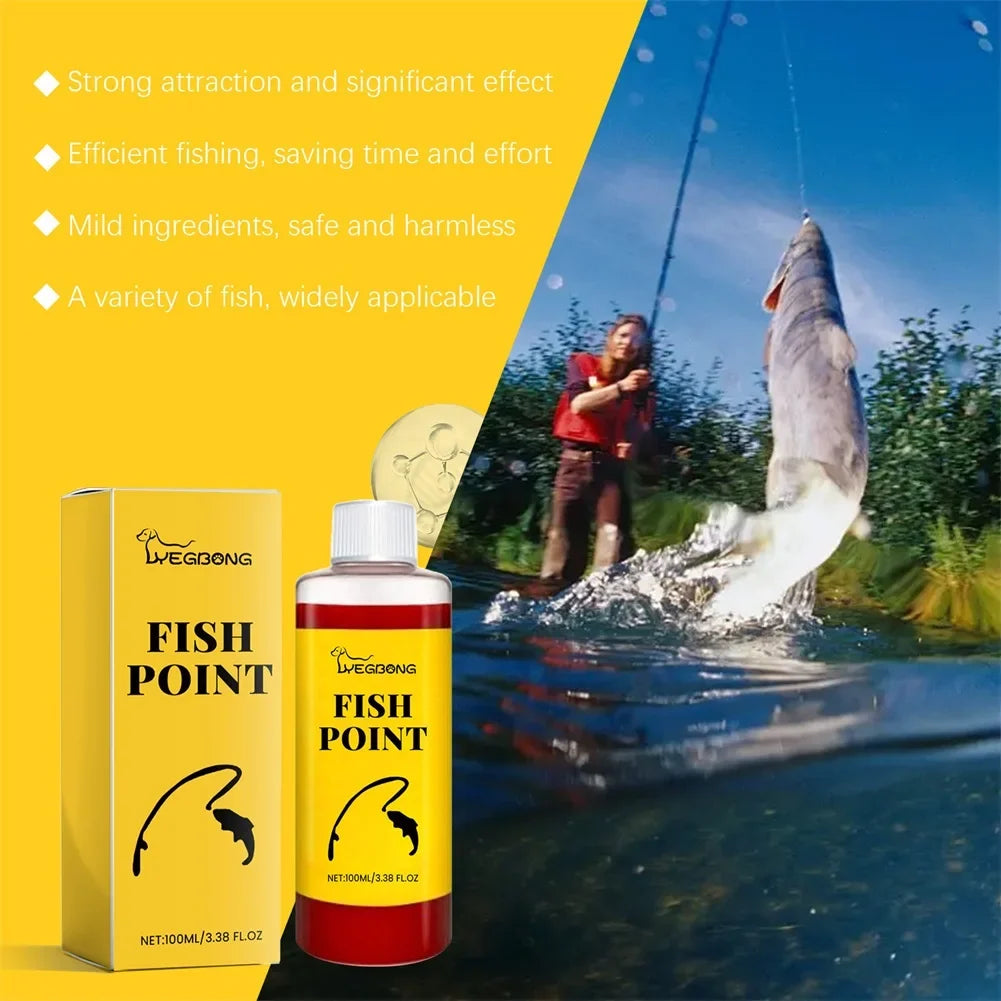 Red Worm Liquid Fishing Bait Attractant – 100ml Concentrate