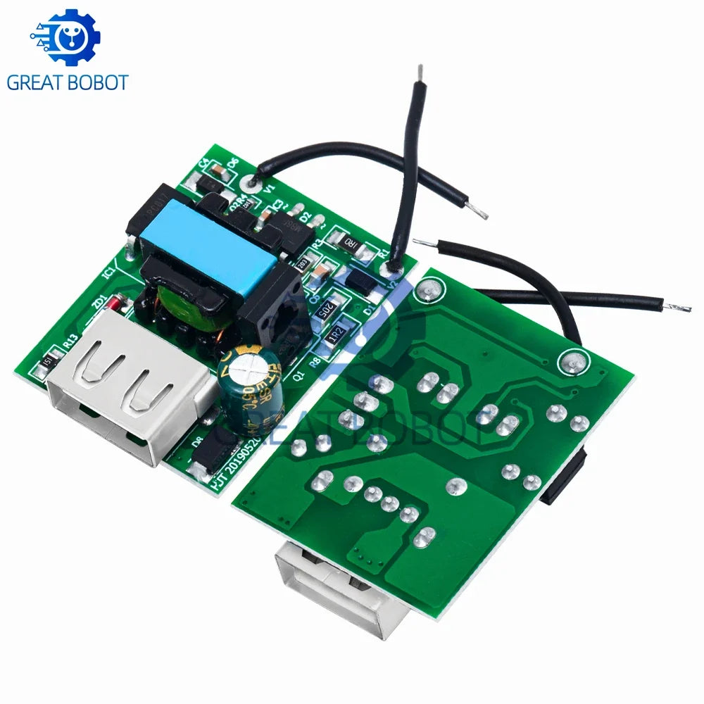 USB Buck Converter Module – 12V–72V to 5V 1A Isolated DC Power Supply