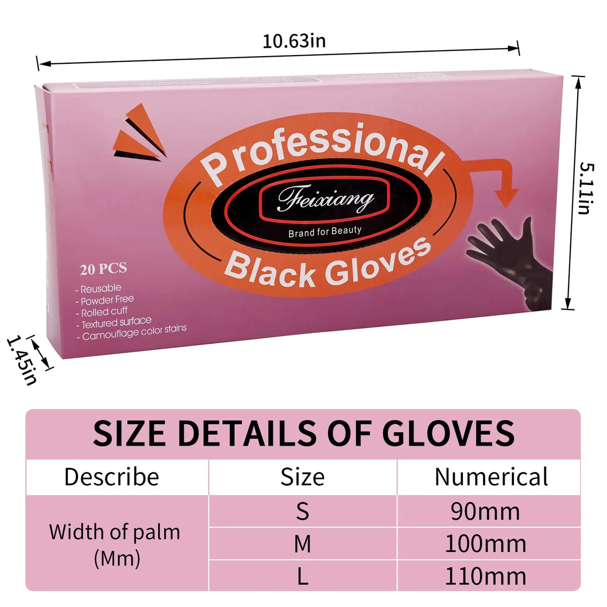 Professional Hair Dyeing Gloves & Brush Set – 3-Piece Kit