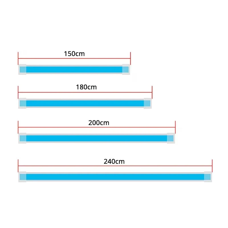 12V LED Car Hood DRL Light Strip with Turn Signal & Scan Effect
