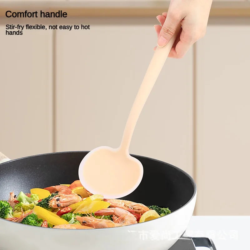 Silicone Mushroom Spatula – Nonstick-Safe One-Piece Turner