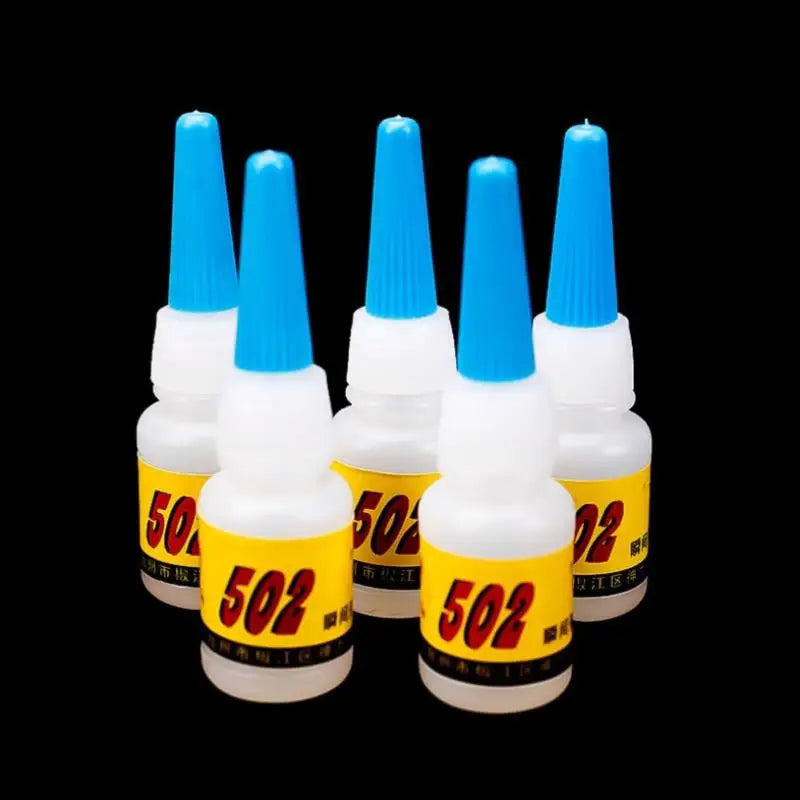 5-Pack 502 Super Glue Instant Cyanoacrylate Adhesive 5g Each