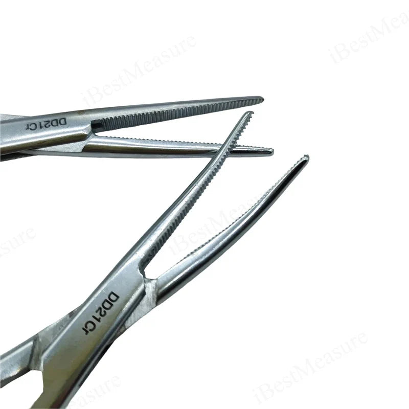 Stainless Steel Hemostatic Forceps Surgical Tool Hemostat Locking