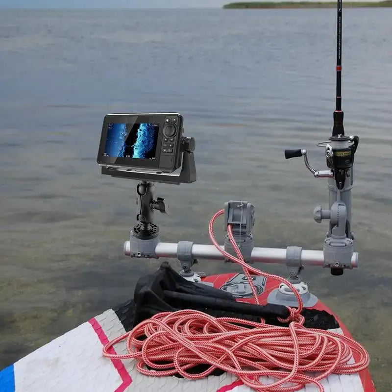 Fish Finder Bracket Reusable Waterproof Raft Fishfinder Mount