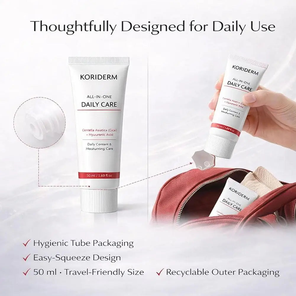 Centella Asiatica Face Cream – Hyaluronic Acid Moisturizer