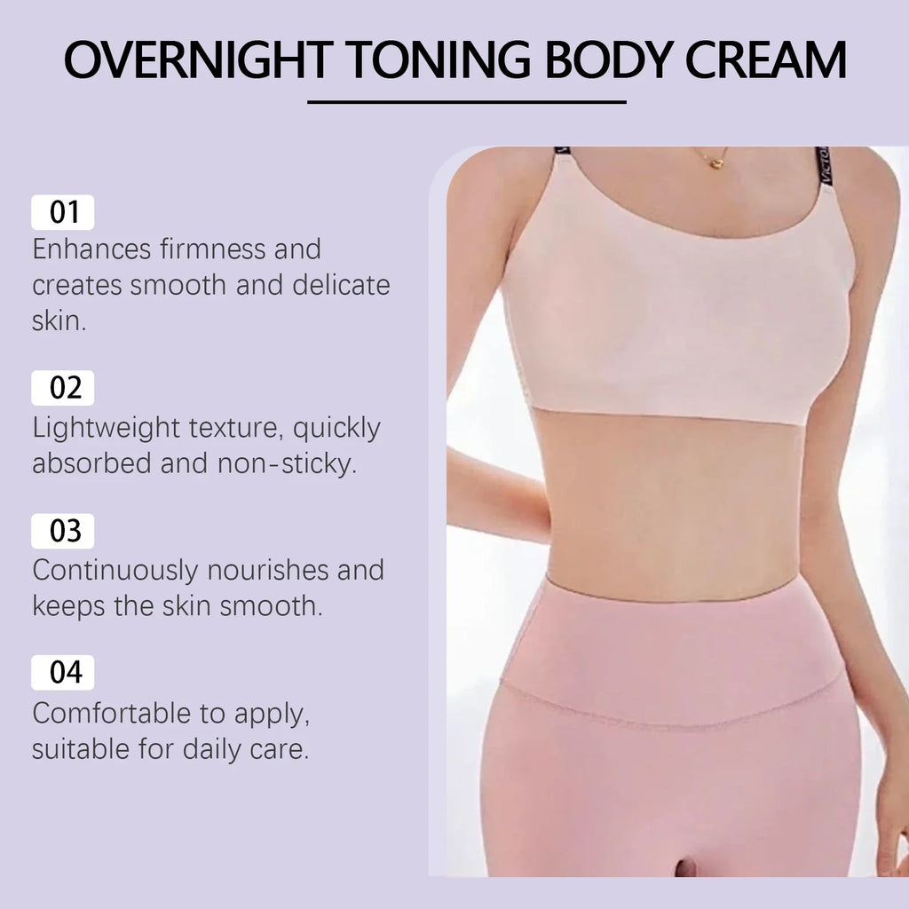OceAura Overnight Firming Body Cream – Toning Whip All Skin