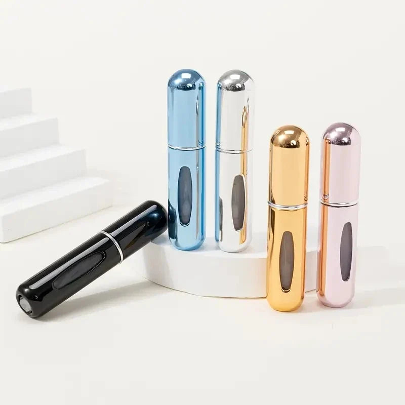 Portable Aluminum Refillable Travel Perfume Spray Bottle