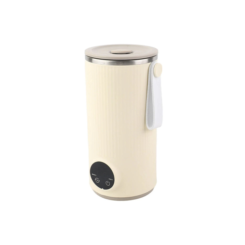 Portable Rechargeable Milk Warmer & Shaker | USB, 400ml