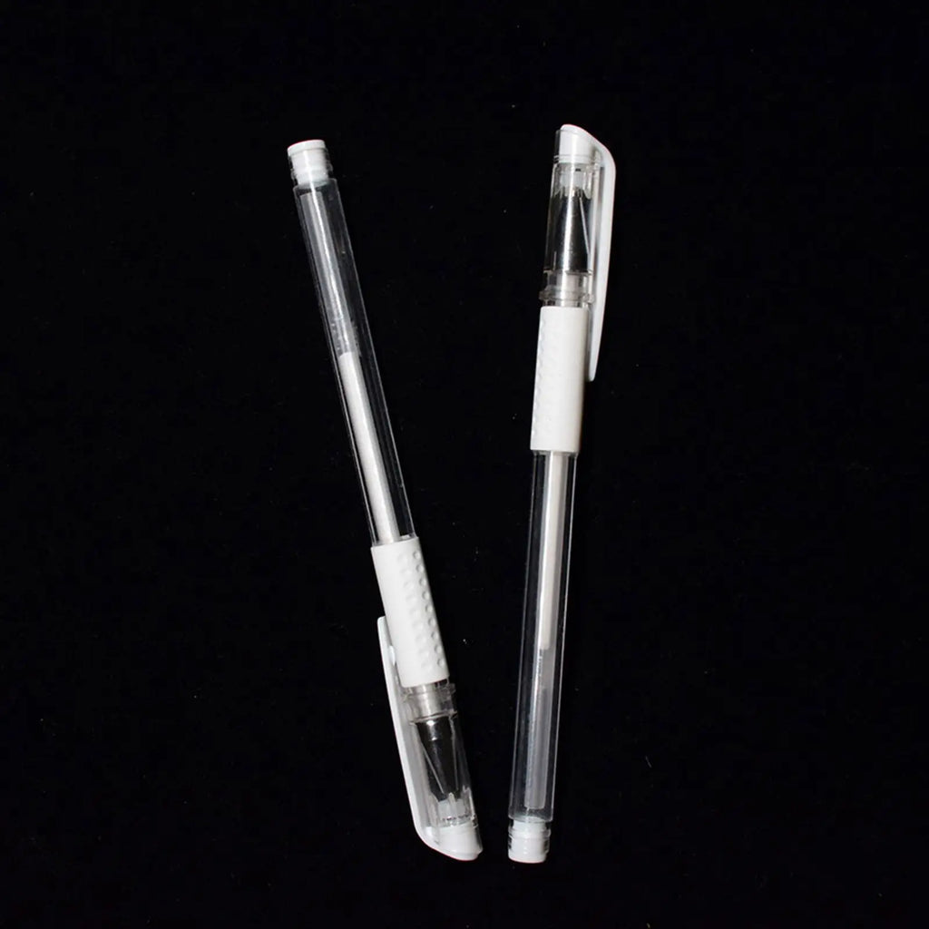 White Tattoo Skin Marker Gel Pen – Water-Soluble Sketch Pen