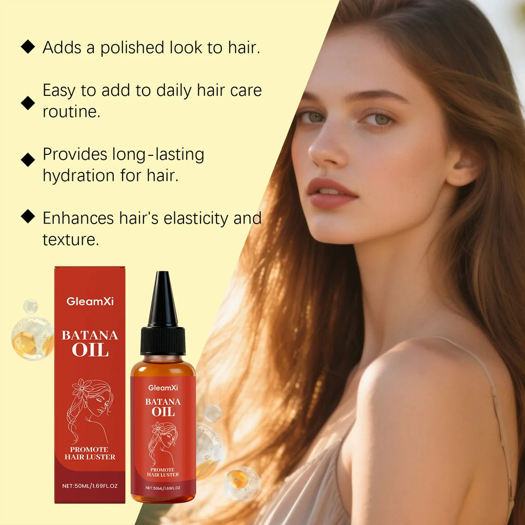 Batana Hair Oil Serum – Anti-Loss, Frizz & Split End Repair