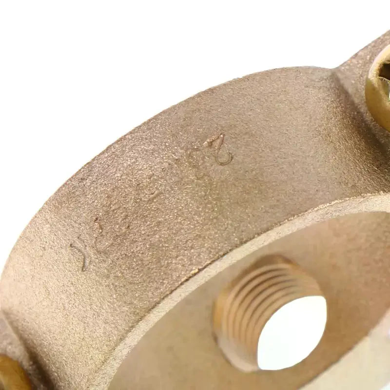 15 22 28 35 Fit OD Tube Brass M10 Pipe Clamp Bracket Support Hanger