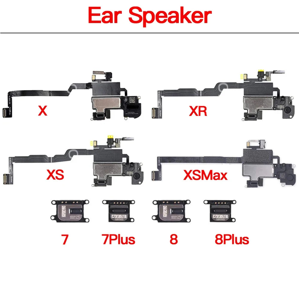 iPhone Earpiece Speaker & Front Camera Flex Cable 7/8/X/XR/XS Max