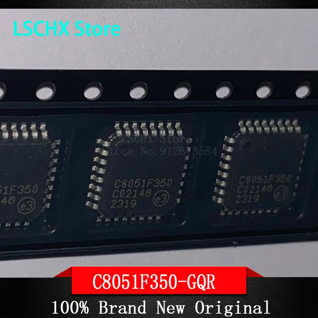 5pcs Mixed Signal 64KB ISP Flash MCU TQFP Microcontroller Pack