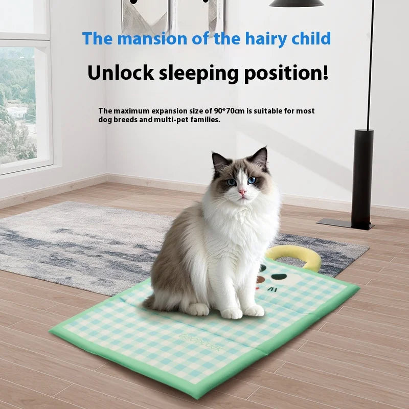 Dog Bed Summer Cool Cat Pad Waterproof All-season Cooling Wonder Cats