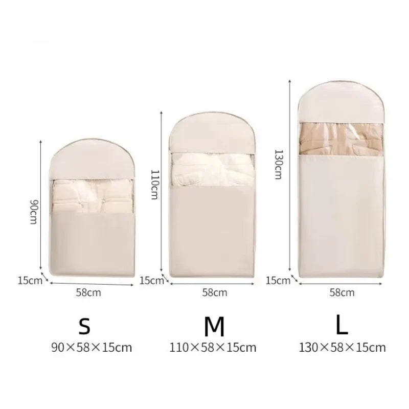 Compression Clothes Storage Bag Hanging Space Saving Vacant Seal Down