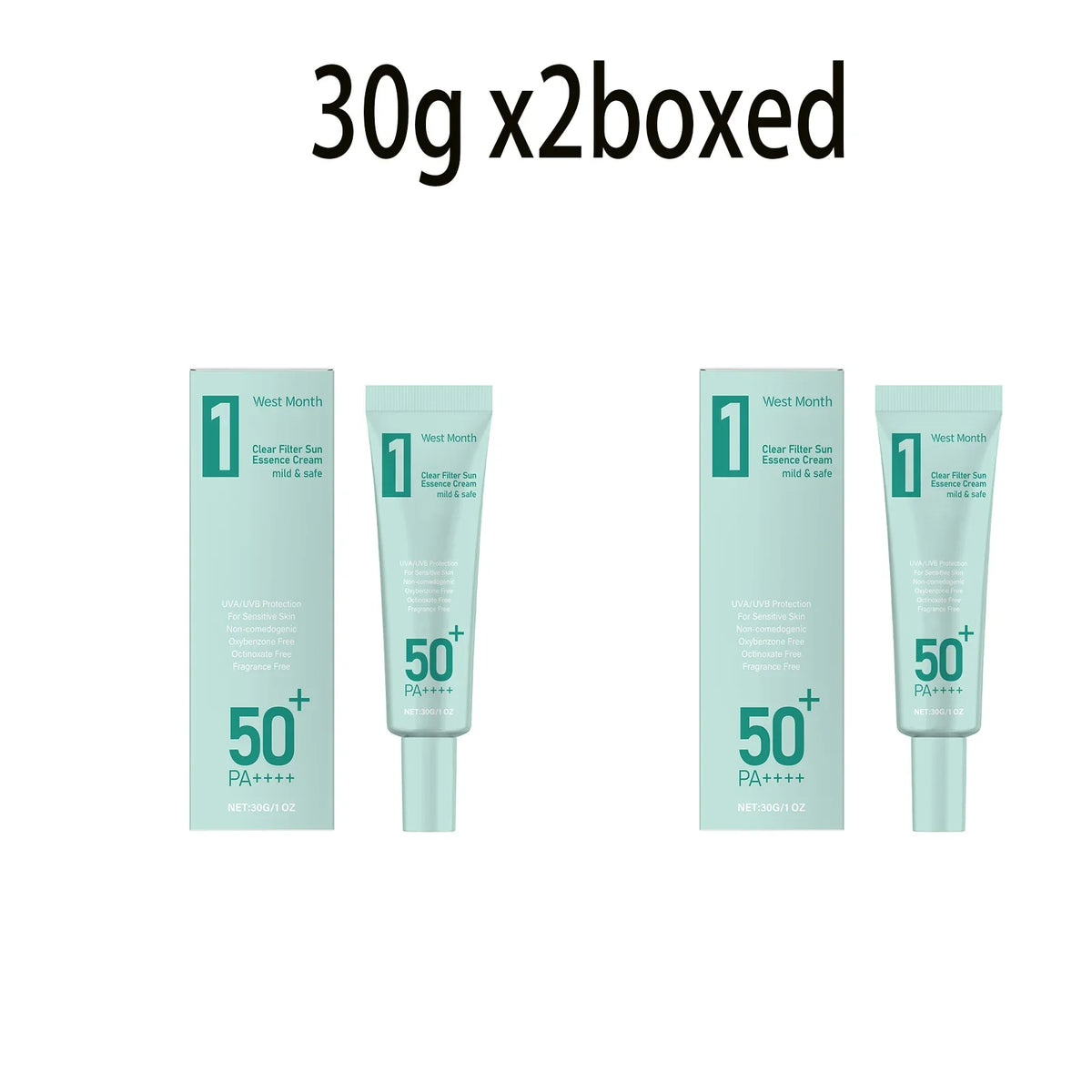 WEST MONTH SPF50 Sunscreen | Broad Spectrum UV Defense