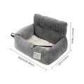 Dog Car Seat Pet Travel Booster Handle Safety Bed Dual-use Home