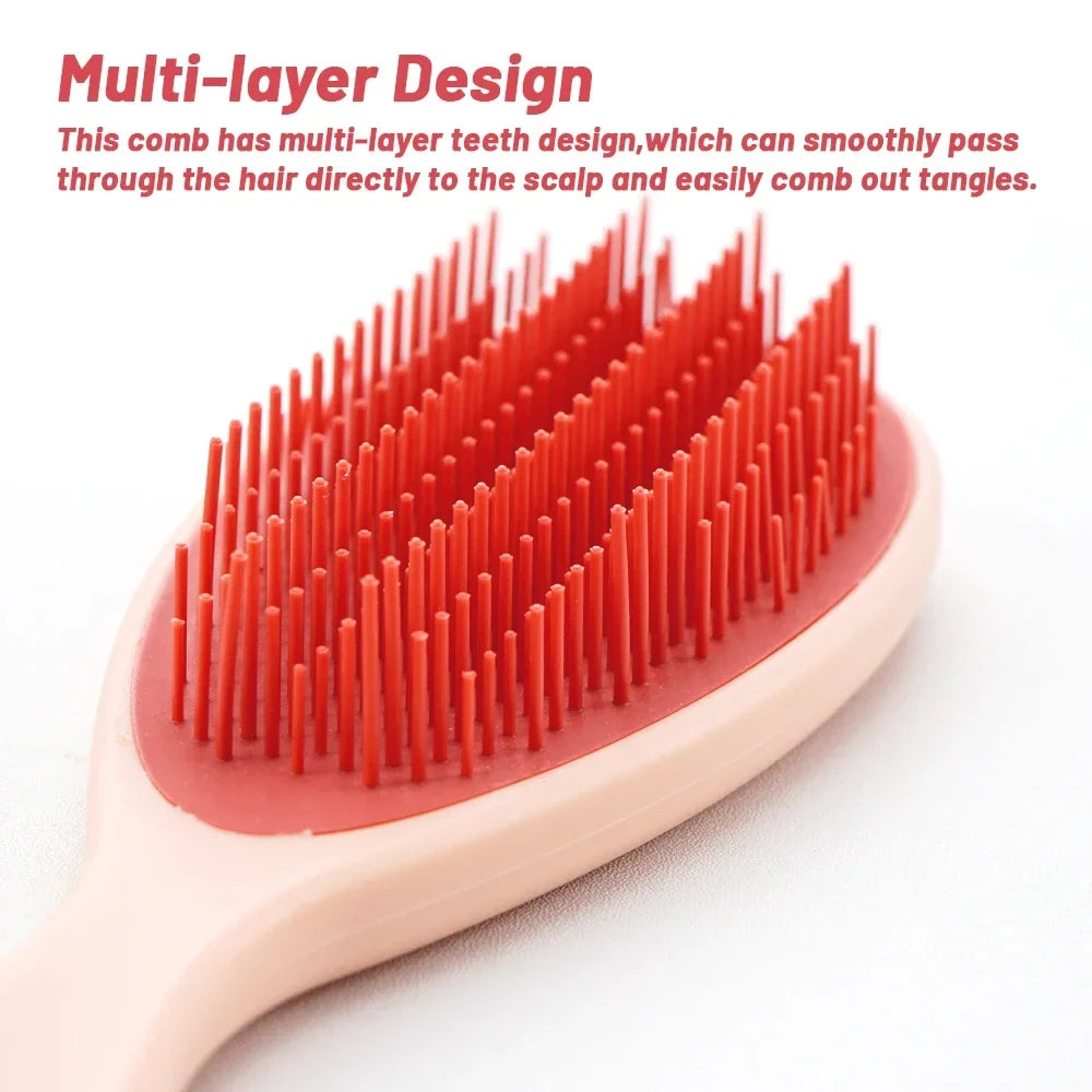 Scalp Massage Hair Brush – Anti-Static Detangling Comb