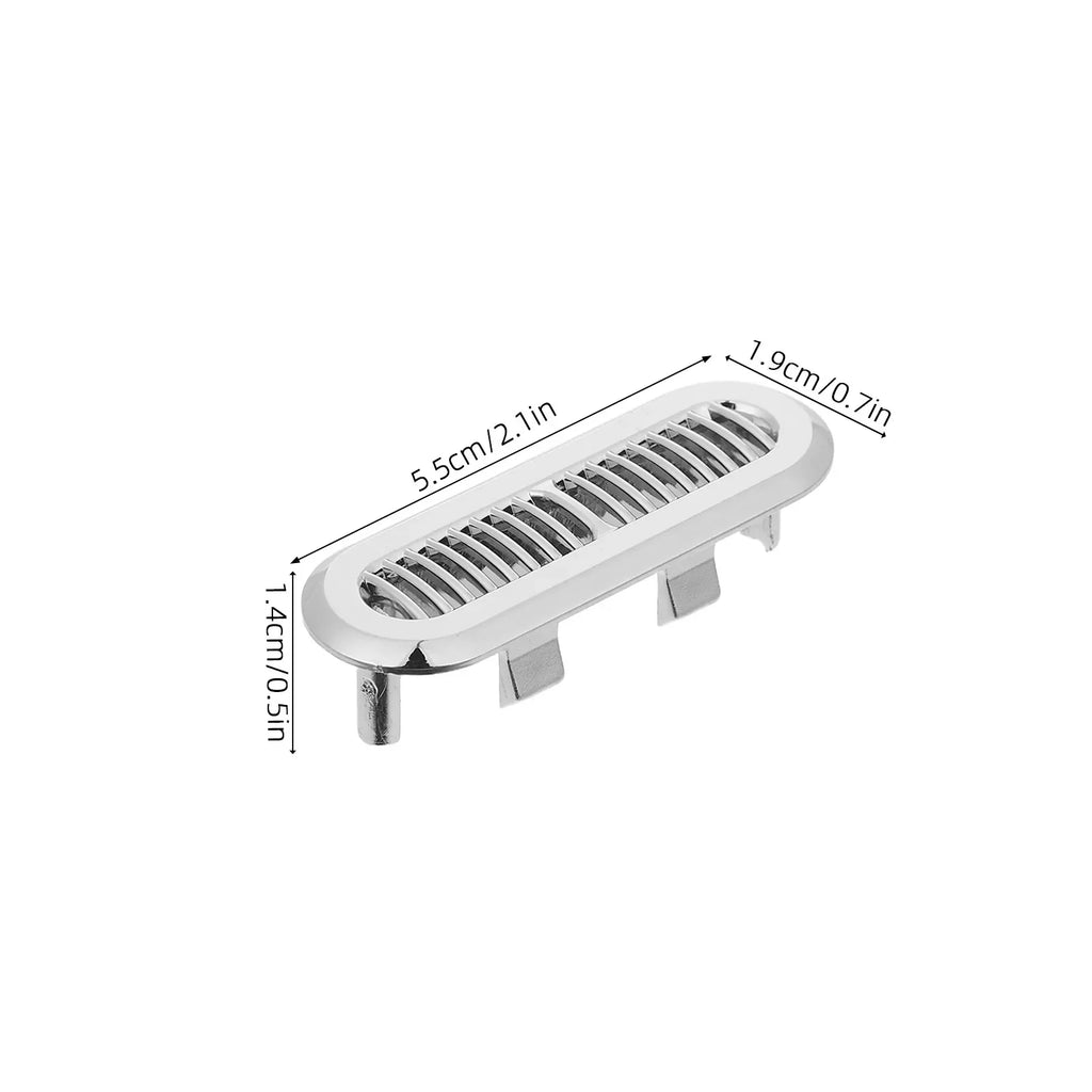 Sink Overflow Trim Ring Decorative Fine Mesh Drain Cover Bathroom