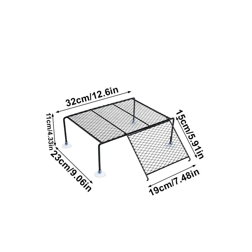 Turtle Basking Dock with Suction Cup | Aquarium Ramp Platform