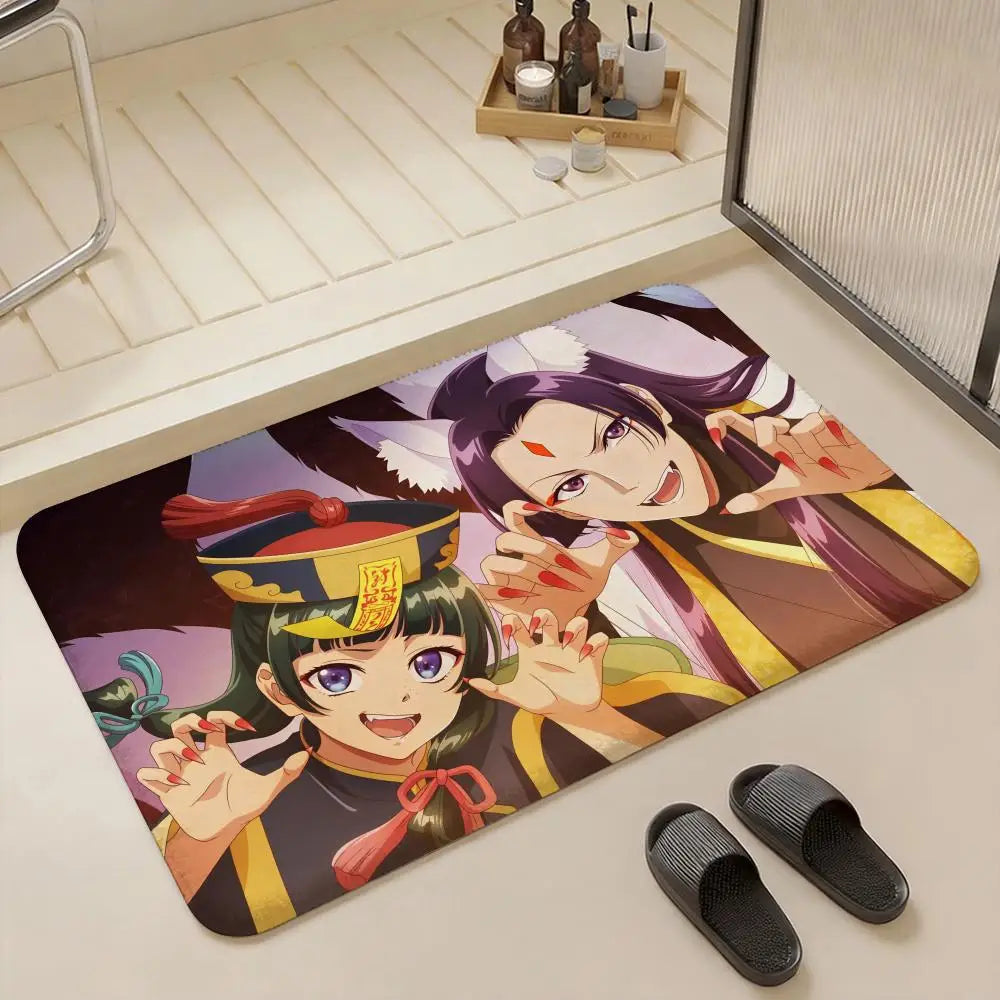 Apothecary Diaries Anime Flannel Floor Mat – Non-Slip Rug