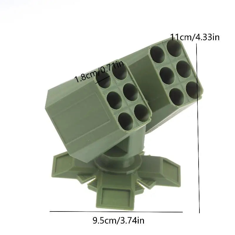 3D Printed Missile Launcher Pen Stand | Novelty Desk Organizer