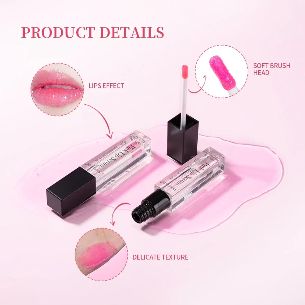 ibcccndc Pink Lip Serum – Brightening & Moisturizing Balm