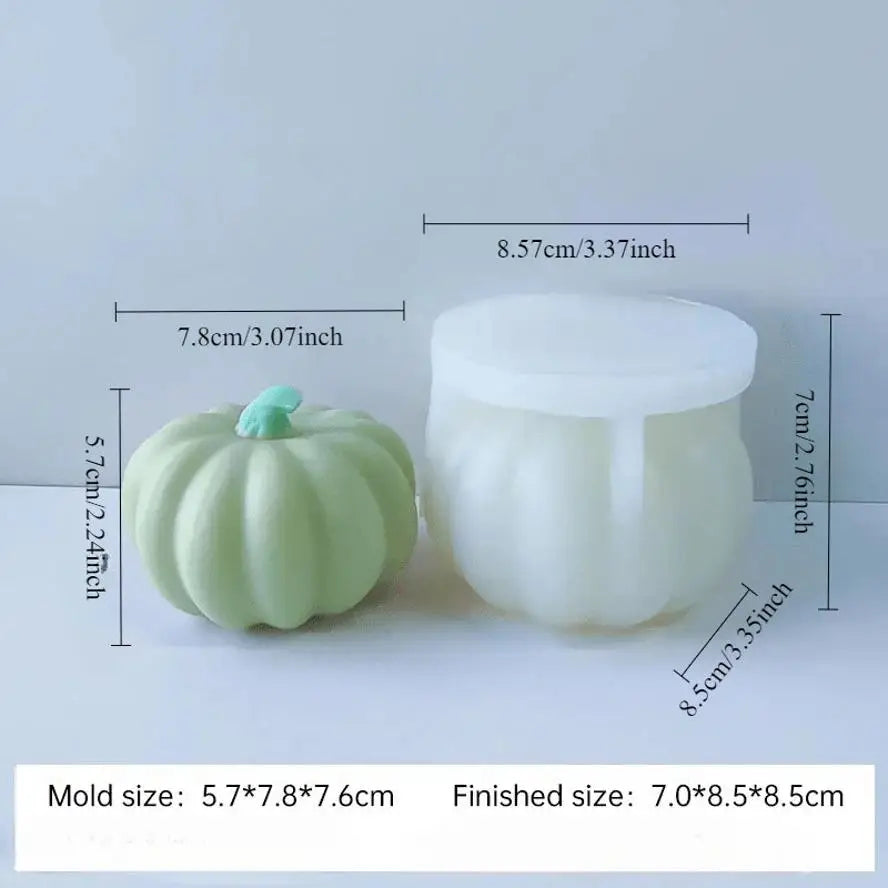 Halloween Pumpkin Mold – DIY Candle, Soap & Plaster Mould
