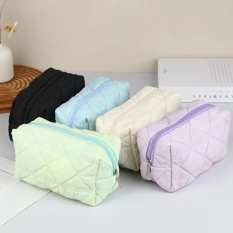 Octagonal Cosmetic Bag – Cute Waterproof Travel Toiletry Pouch