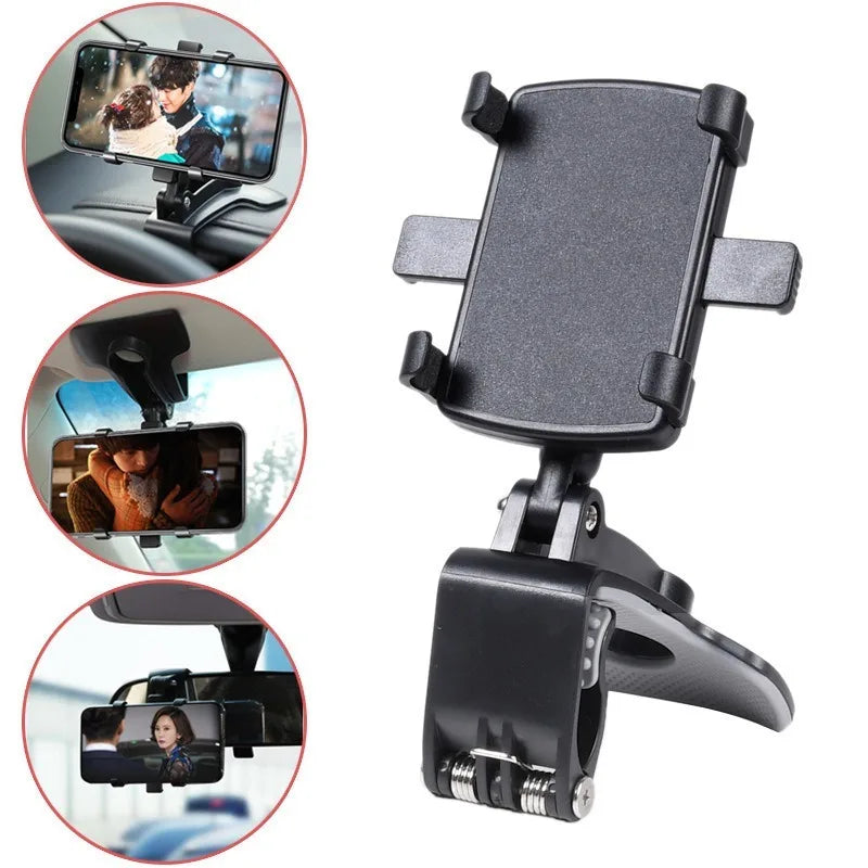 360° Car Phone Holder – Universal Dashboard Mount Bracket