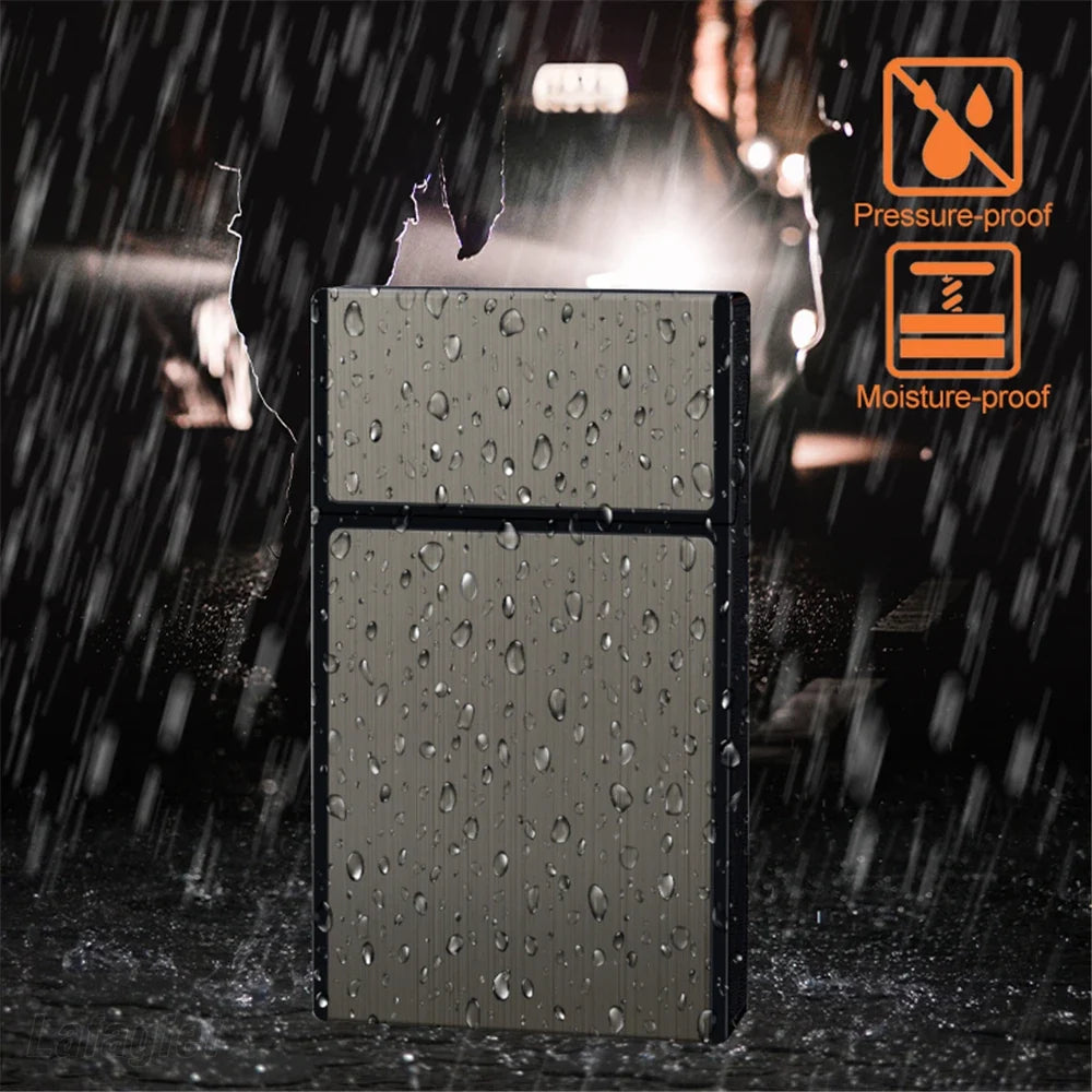 Ultra Thin Metal Cigarette Case – 20 x 100mm Cigarettes