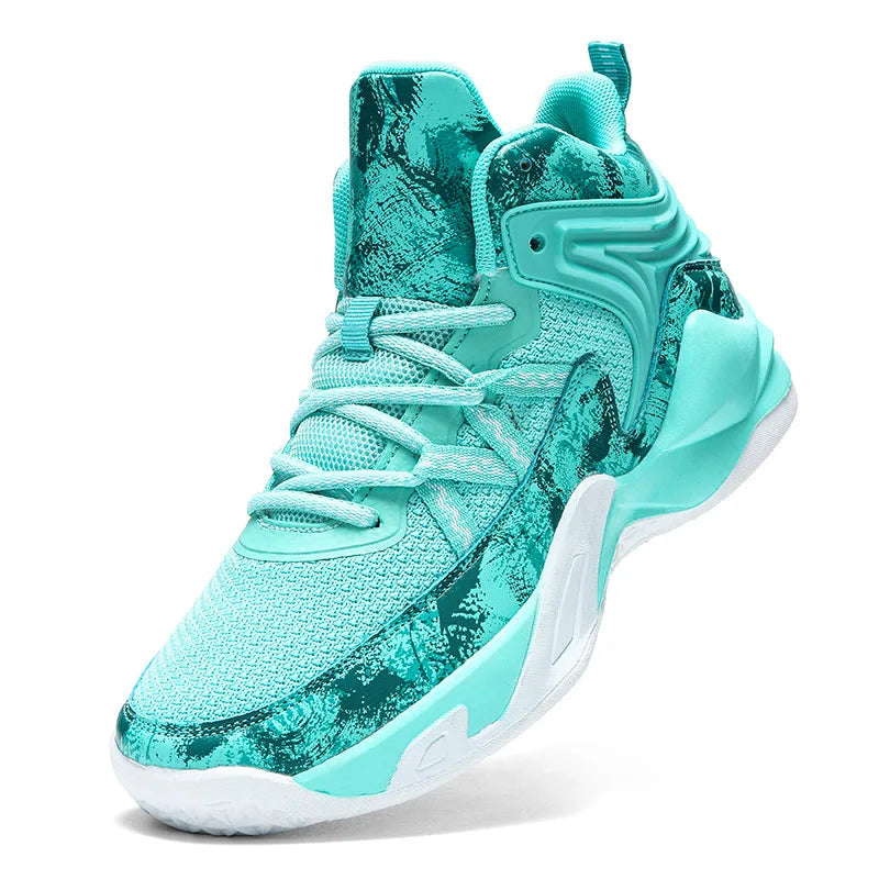 YBQJOO Breathable Basketball Sneakers | Unisex Athletic Shoes