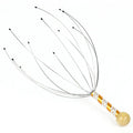 Octopus Head Massager Stainless Steel Engraved Relaxer Brain Massage