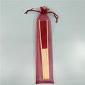 Hand Folding Fan Organza Bag Bridal Shower Kids Christestening Favors