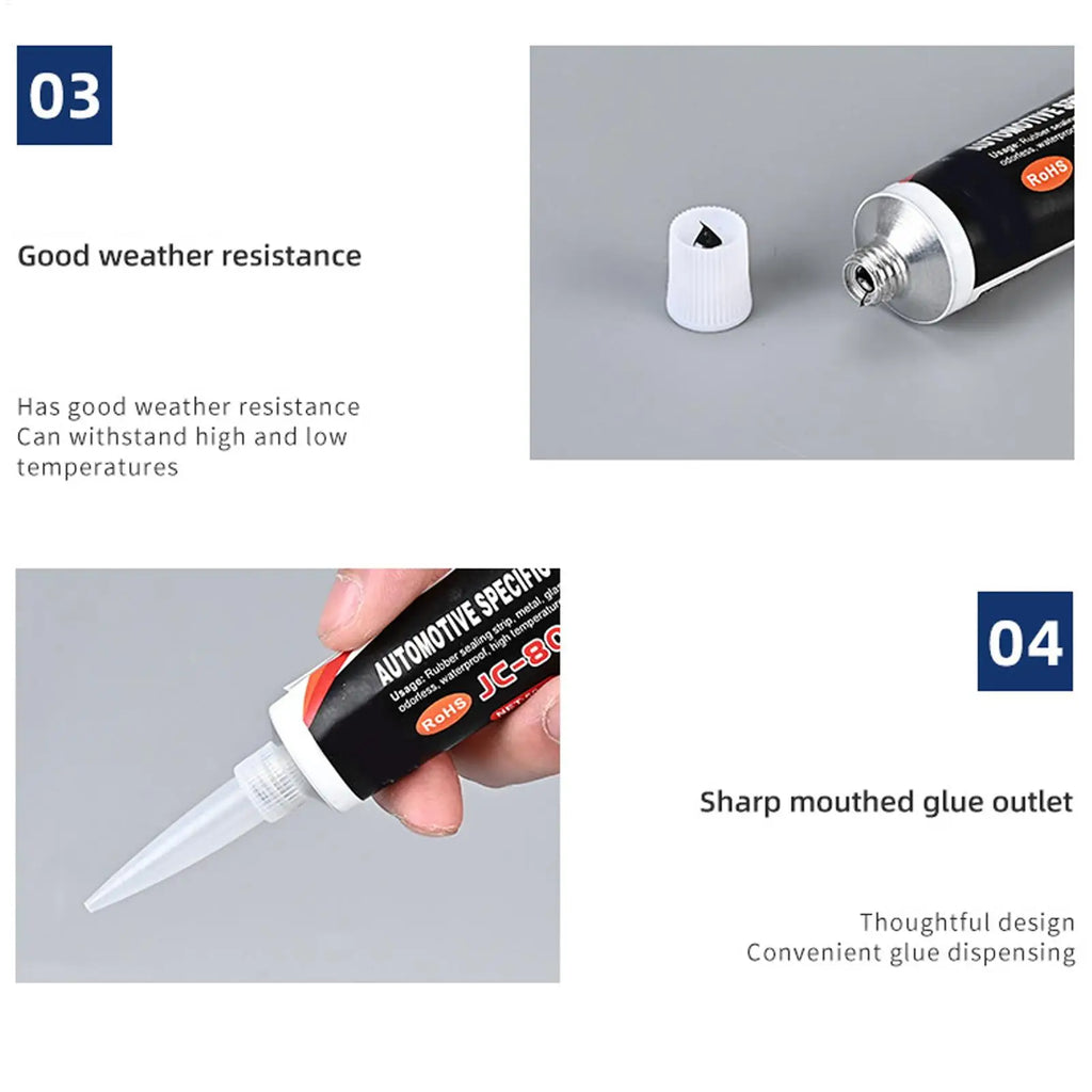 Automotive Windshield & Body Seam Sealant – Truck SUV RV