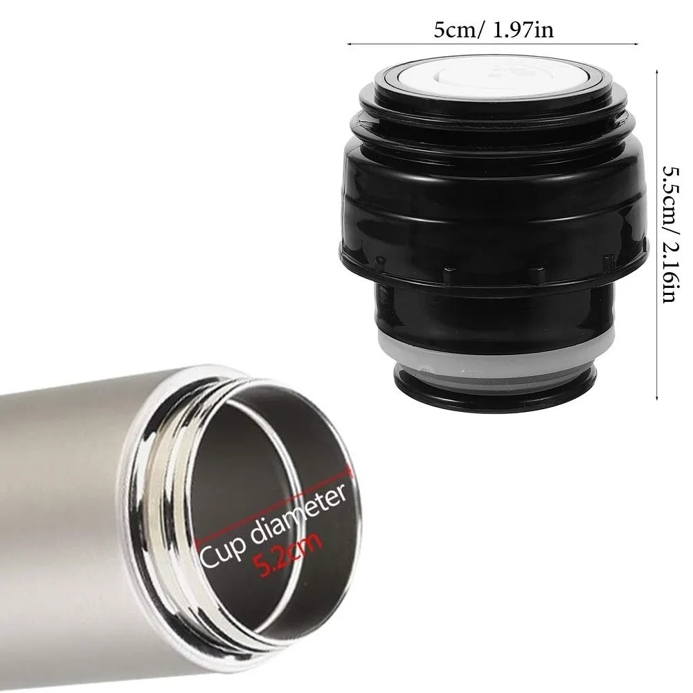 5.2cm Vacuum Flask Replacement Lid – Leak-Proof Thermos Cap