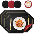 Placemats Coaster 4 Dual Sided Two-color Place Mats 30x43cm 11 81x16