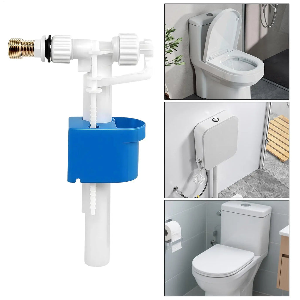 Toilet Fill Valve Replacement Kit – Brass Float Valve for Tank