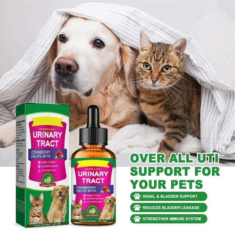 Pet UTI Treatments Powerful Cat Bladder Drops Urinary Tract Care