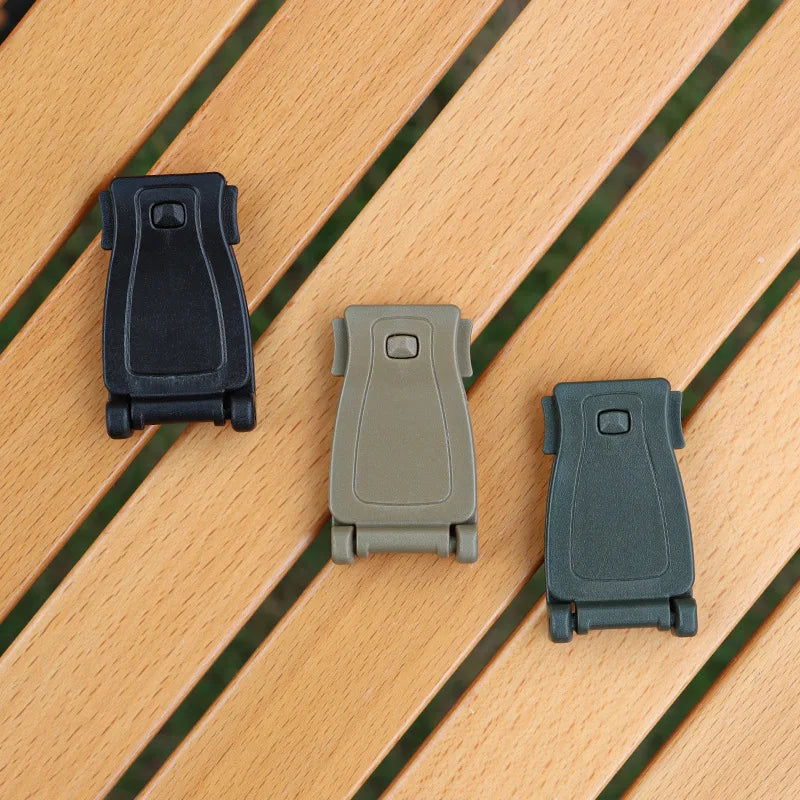 3-Pack MOLLE Webbing Buckle Clips for Tactical Backpacks