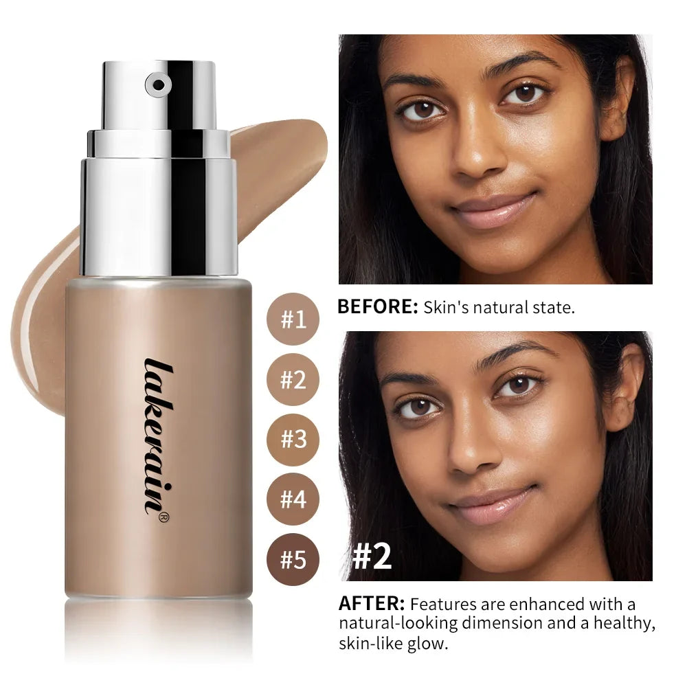Bronzing Contouring Serum Foundation | Hydrating Concealer