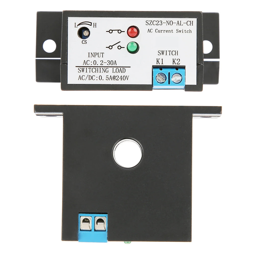 AC Current Sensing Switch SZC23 No AL CH Normally Open Adjustable 0 2