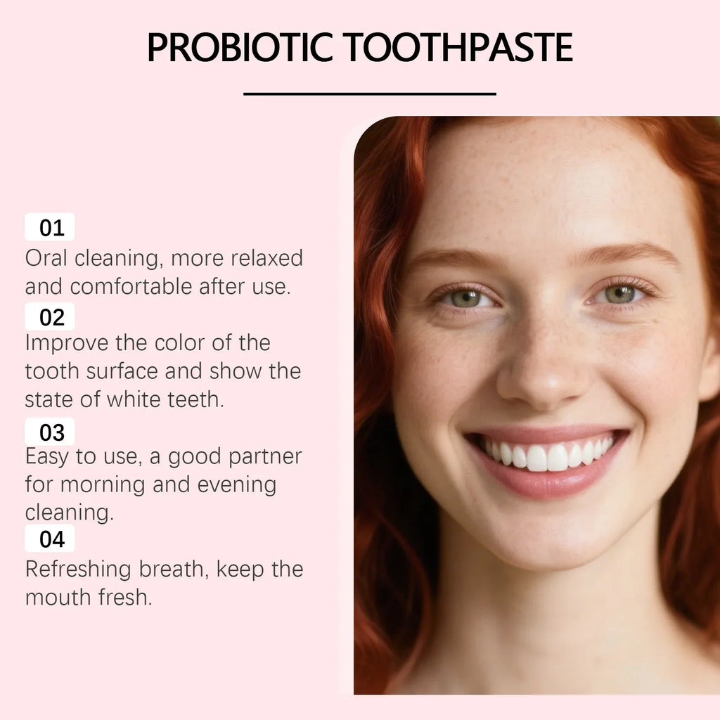 Oralhoe Probiotic Toothpaste | Enamel Whitening & Gum Care