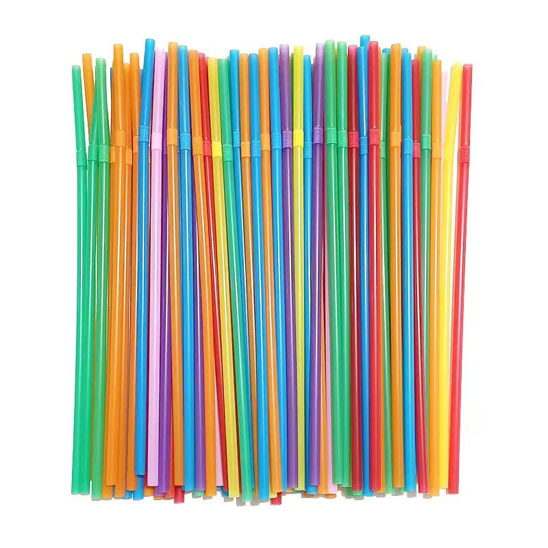 100pcs Wide Boba Straws – Milkshake, Smoothie & Bubble Tea